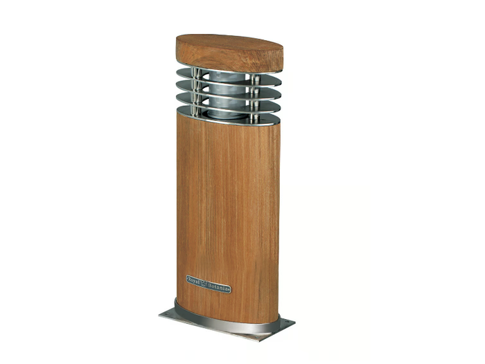 ELLIPSE - Teak bollard light _ Royal Botania